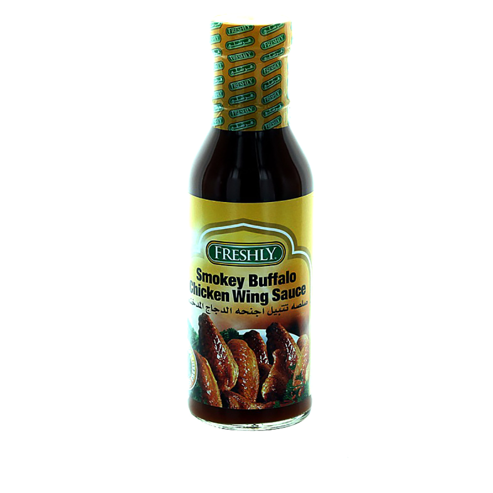 Freshly Smokey Buffalo Chicken Wing Sauce 12oz - Available at Alosra Online Supermarket
