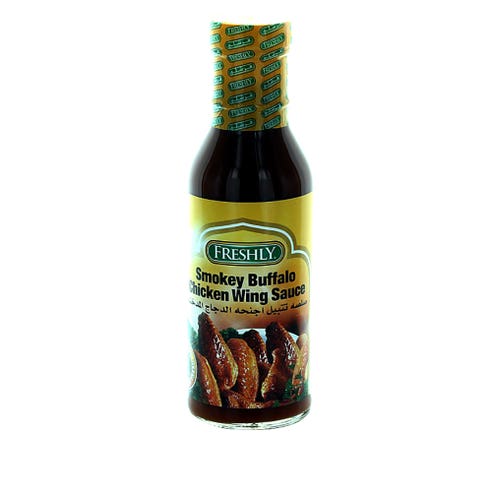 Freshly Smokey Buffalo Chicken Wing Sauce 12oz - Available at Alosra Online Supermarket
