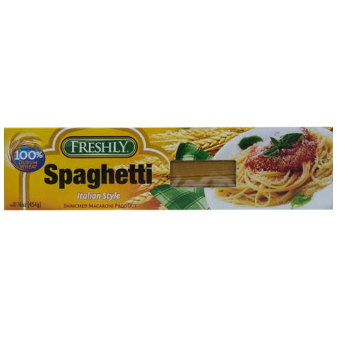 Freshly Italian Style Spaghetti 454g - Available at Alosra Online Supermarket