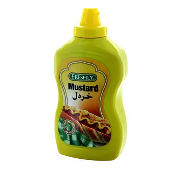 Freshly Mustard Sause 14oz - Available at Alosra Online Supermarket