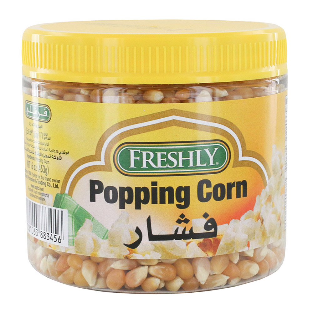 Freshly Yellow Popping Corn Jar 16oz