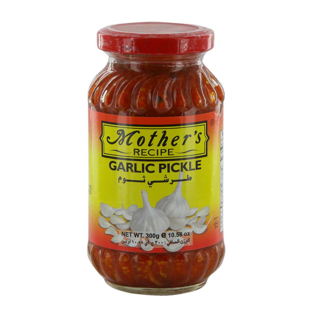 Mother's Recipe Garlic Pickle 300g - Available at Alosra Online Supermarket