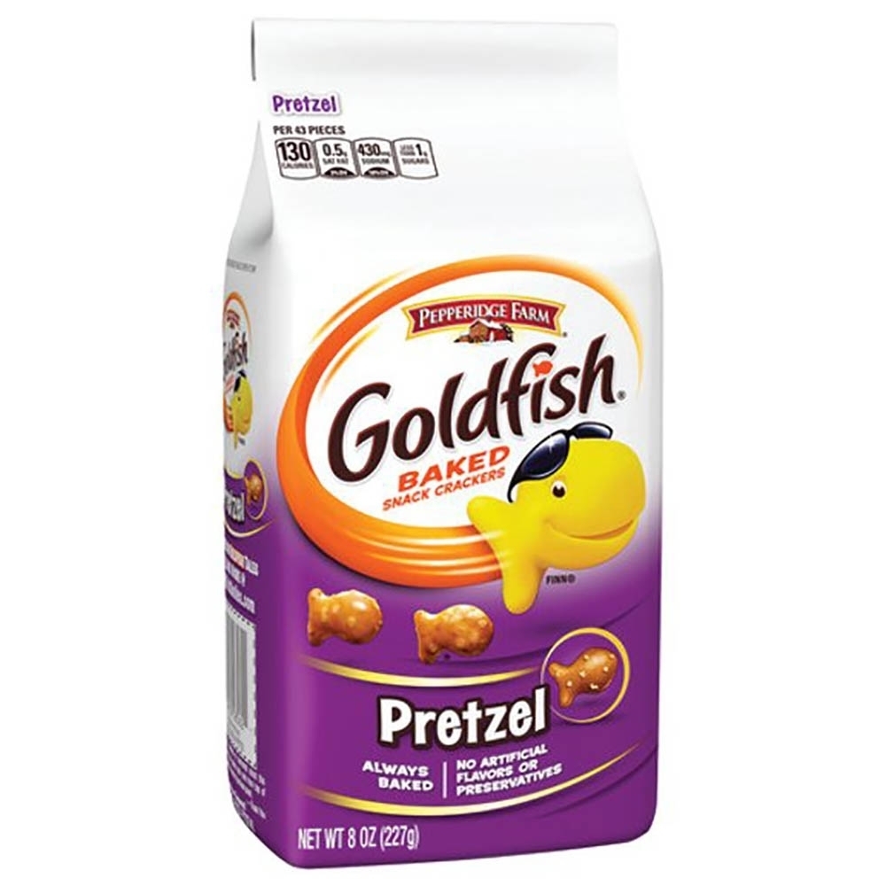 Pepperidge Farm Goldfish Pretzel Baked Crackers 227g - Available at Alosra Online Supermarket