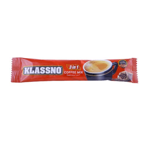 Klassno 3 in 1 Coffee Mix 25g - Available at Alosra Online Supermarket