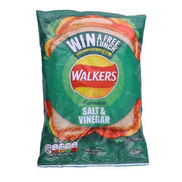 Walkers Salt & Vinegar Chips 32.5g - Available at Alosra Online Supermarket