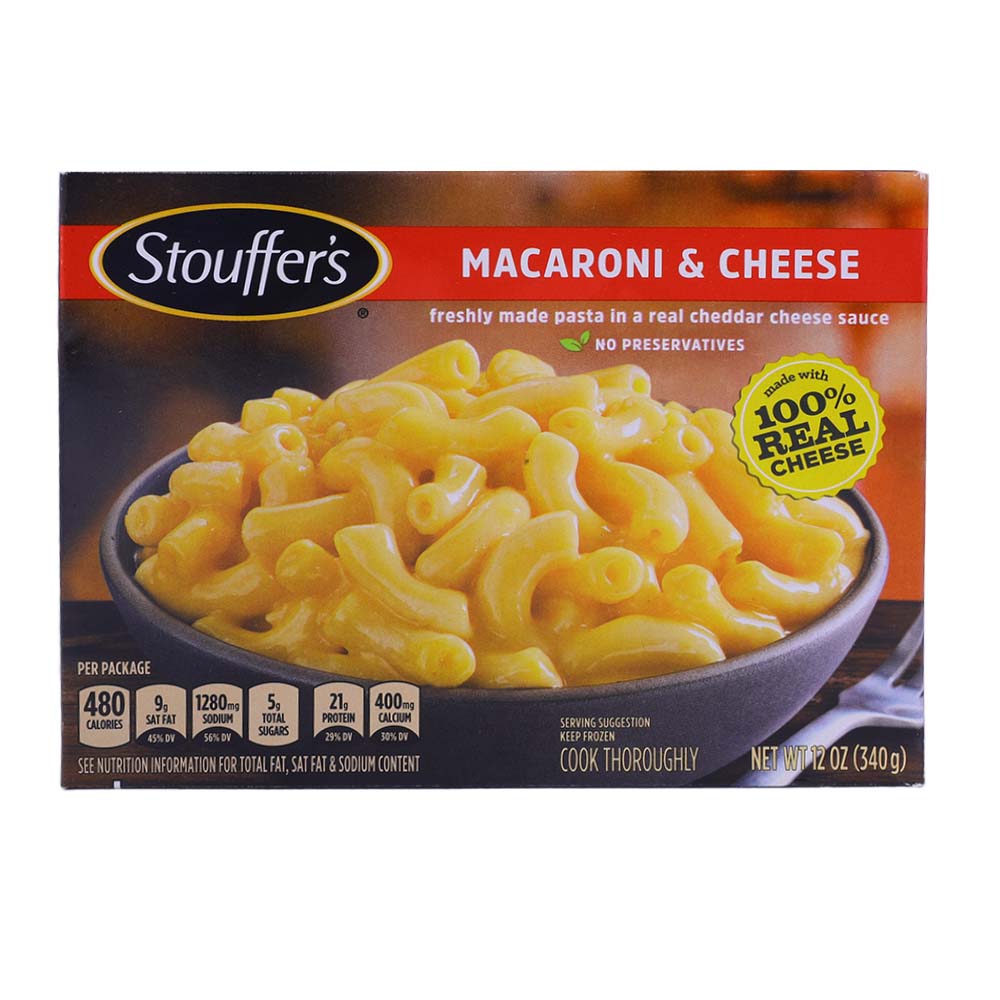 Stouffer's Macaroni & Cheese 12oz - Available at Alosra Online Supermarket
