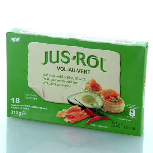 Jus-Rol Vol-au-Vent Pastry Cases 313g - Available at Alosra Online Supermarket