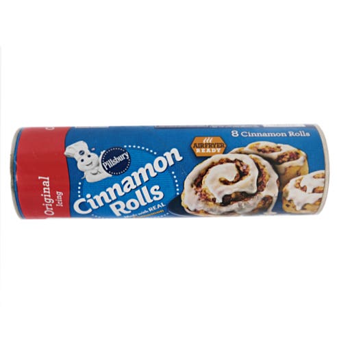 Pillsbury Cinnamon Rolls with Icing 12.4oz - Available at Alosra Online Supermarket