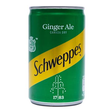 Canada Dry Schweppes Ginger Ale 150ml [12 Pack] - Available at Alosra Online Supermarket