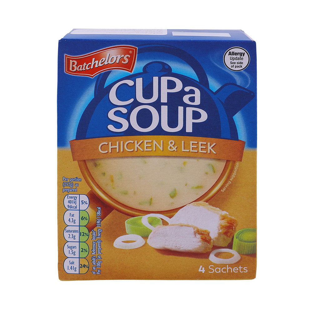 Batchelors Cup a Soup Chicken & Leek 86g - Available at Alosra Online Supermarket