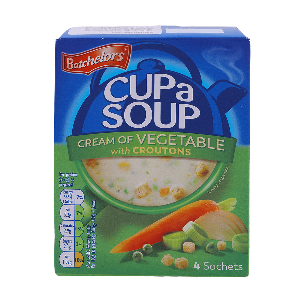 Batchelors Cup a Soup Cream of Vegetable 120g - Available at Alosra Online Supermarket