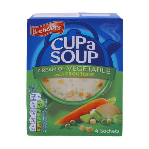 Batchelors Cup a Soup Cream of Vegetable 120g - Available at Alosra Online Supermarket