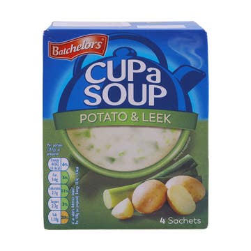 Batchelors Cup a Soup Potato & Leek 107g - Available at Alosra Online Supermarket