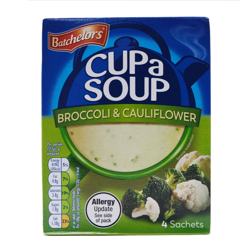 Batchelors Cup a Soup Broccoli & Cauliflower 110g - Available at Alosra Online Supermarket