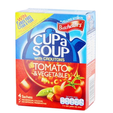 Batchelors Cup a Soup Tomato & Vegetable 104g - Available at Alosra Online Supermarket