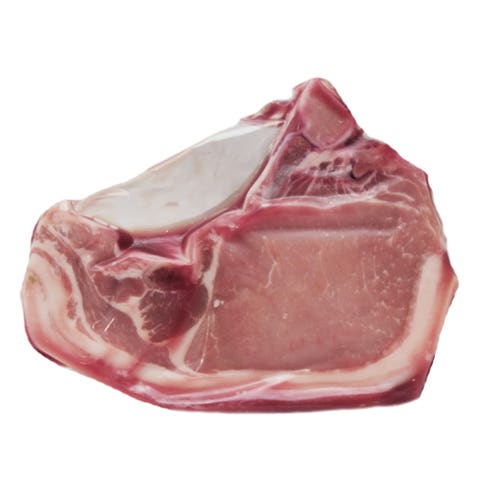 Pork Loin Bone-In Skin-On [Per Kg] [Contains Pork] - Available at Alosra Online Supermarket