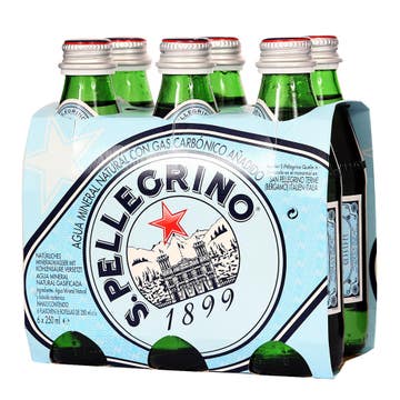 San Pellegrino Sparkling Water 250ml [6 Pack] - Available at Alosra Online Supermarket