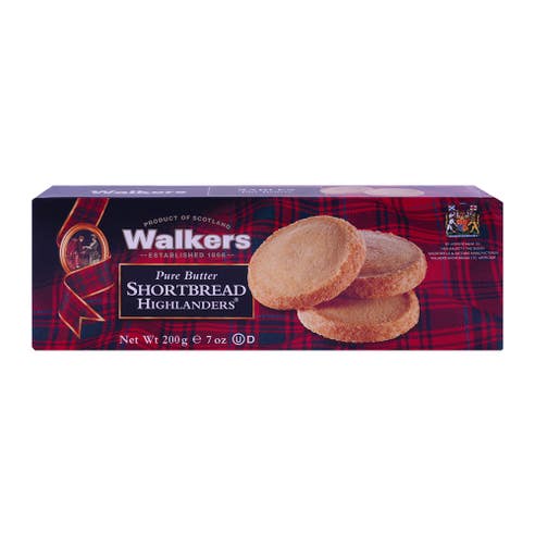 Walkers Highlanders Pure Butter Shortbread 200g - Available at Alosra Online Supermarket
