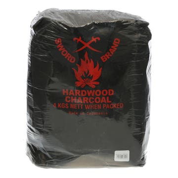 Sword Rooster Charcoal Hardwood 4Kg - Available at Alosra Online Supermarket