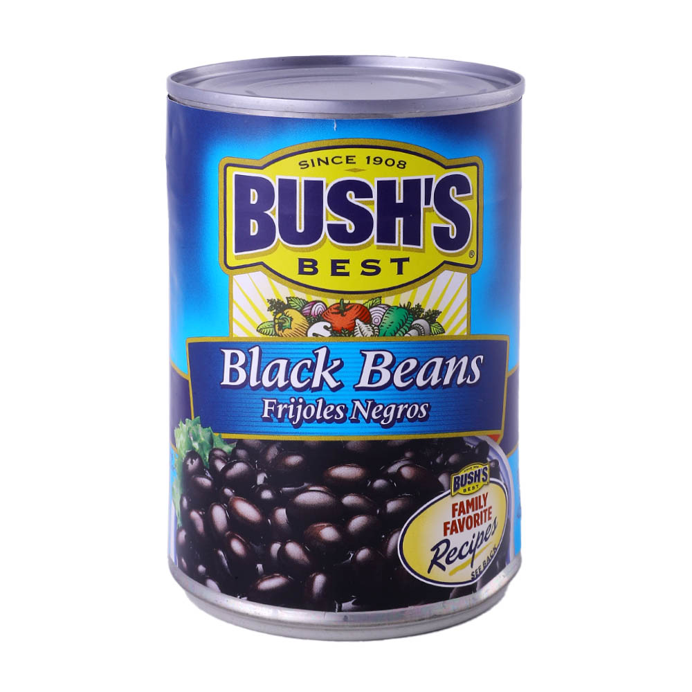 Bush's Best Black Beans Frijoles Negros 15oz
