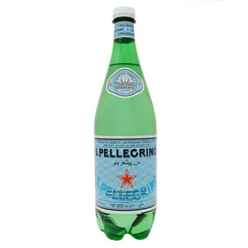 S.Pellegrino Sparkling Water 1L - Available at Alosra Online Supermarket