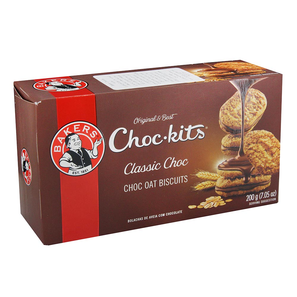 Bakers Crunchy Oat Chocolate Biscuits