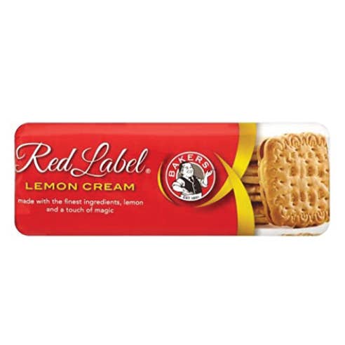 Bakers Red Label Lemon Cream Biscuits 200g 