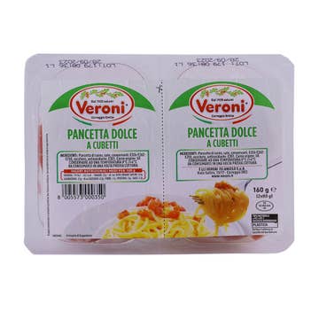 Veroni Pancetta Dolce 80g [Contains Pork] [2 Pack] - Available at Alosra Online Supermarket