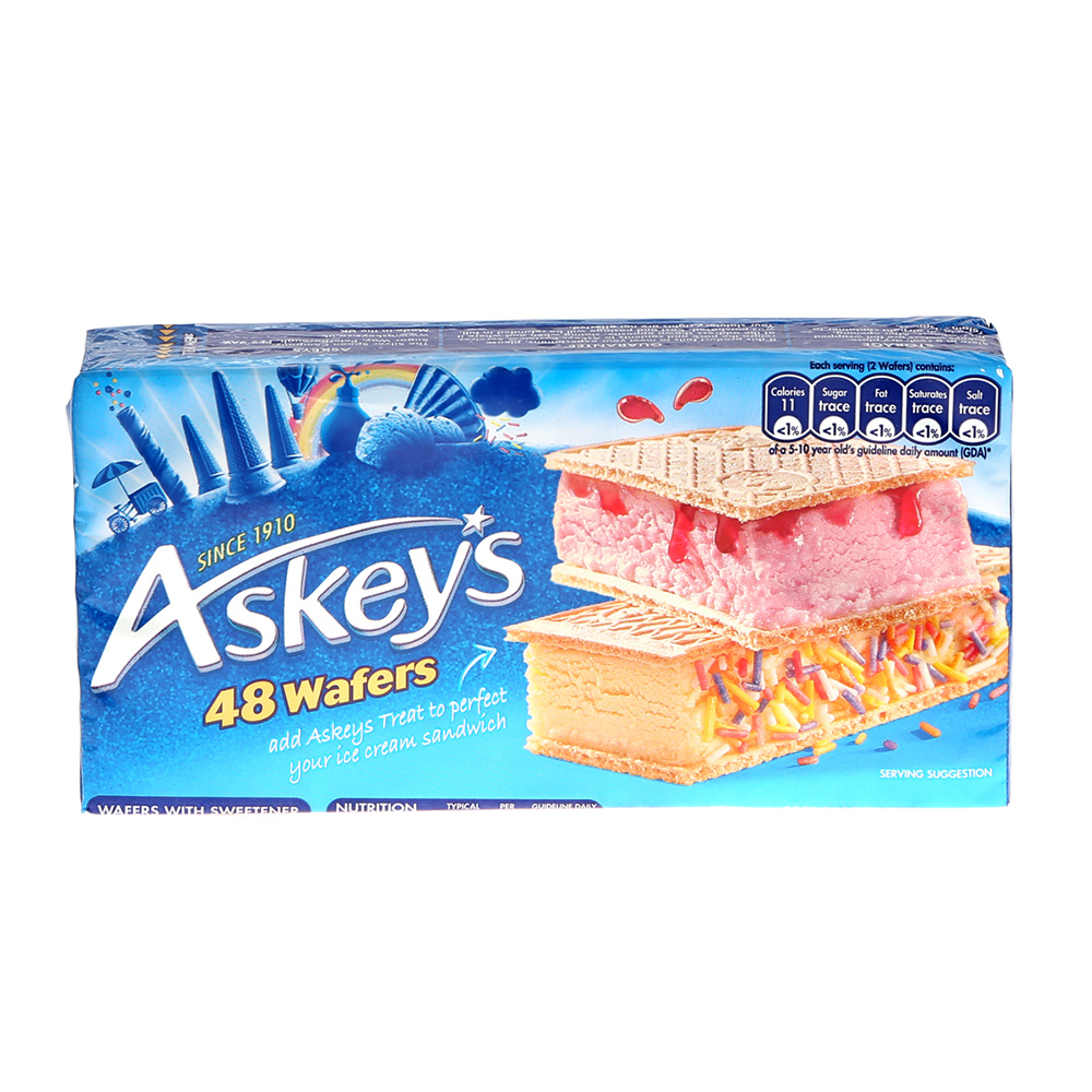 Askeys Ice Cream Wafers 75g - Available at Alosra Online Supermarket