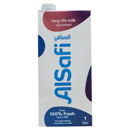 Al Safi Rashaka UHT Milk 1L - Available at Alosra Online Supermarket