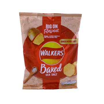 Walkers Baked Sea Salt Chips 37.5g - Available at Alosra Online Supermarket
