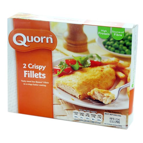 Quorn Crispy Fillets 2's 200g - Available at Alosra Online Supermarket