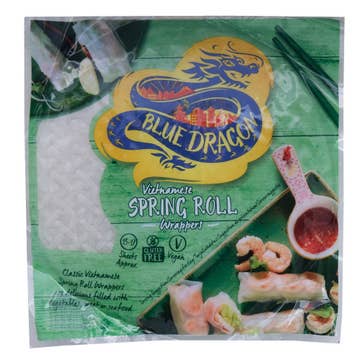 Blue Dragon Spring Roll Wrappers 134g - Available at Alosra Online Supermarket