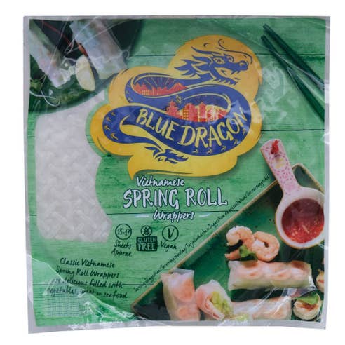 Blue Dragon Spring Roll Wrappers 134g - Available at Alosra Online Supermarket