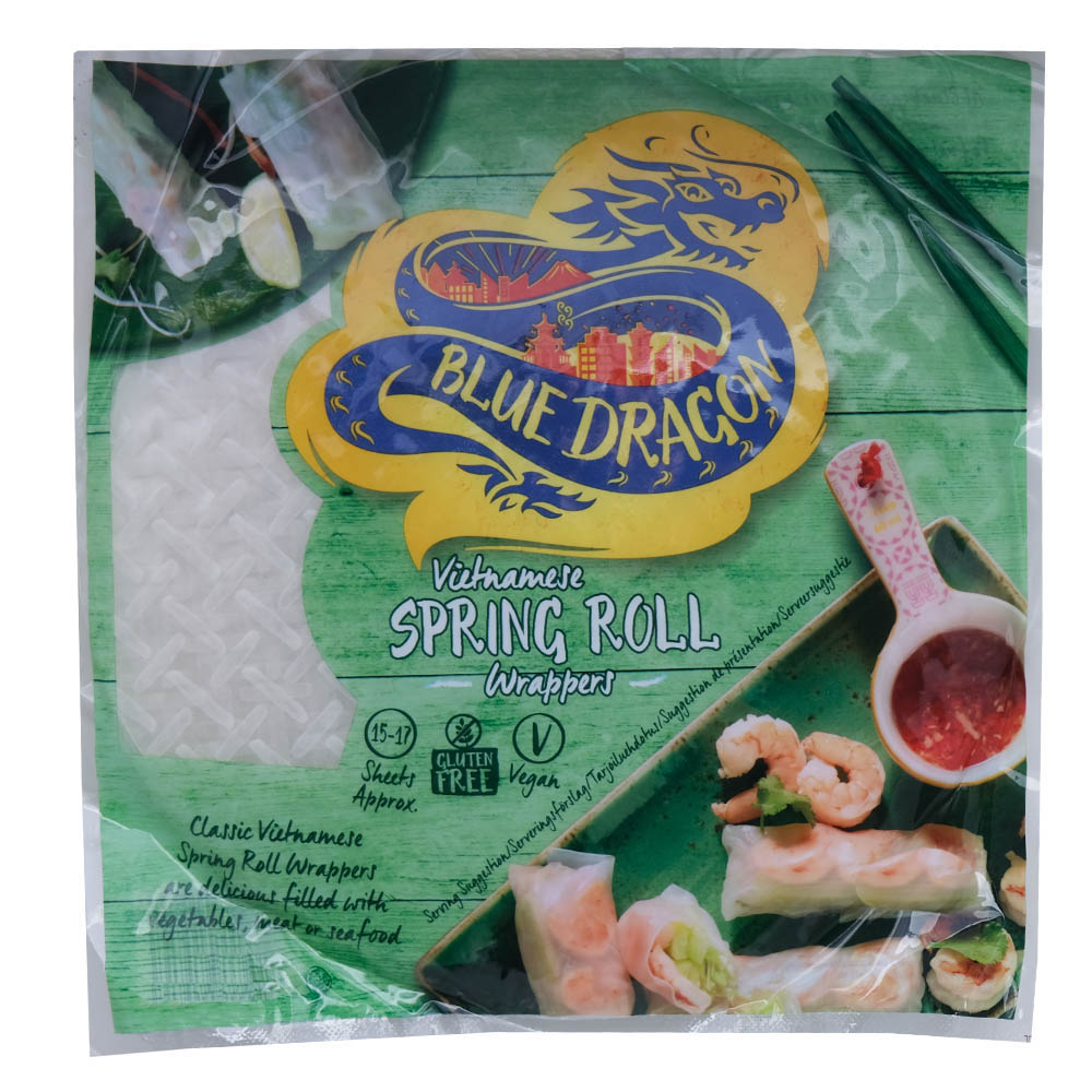 Blue Dragon Spring Roll Wrappers 134g - Available at Alosra Online Supermarket