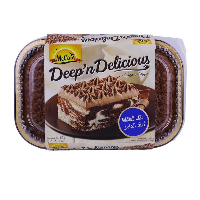 McCain Deep N Delicious Marble Cake 510g - Available at Alosra Online Supermarket