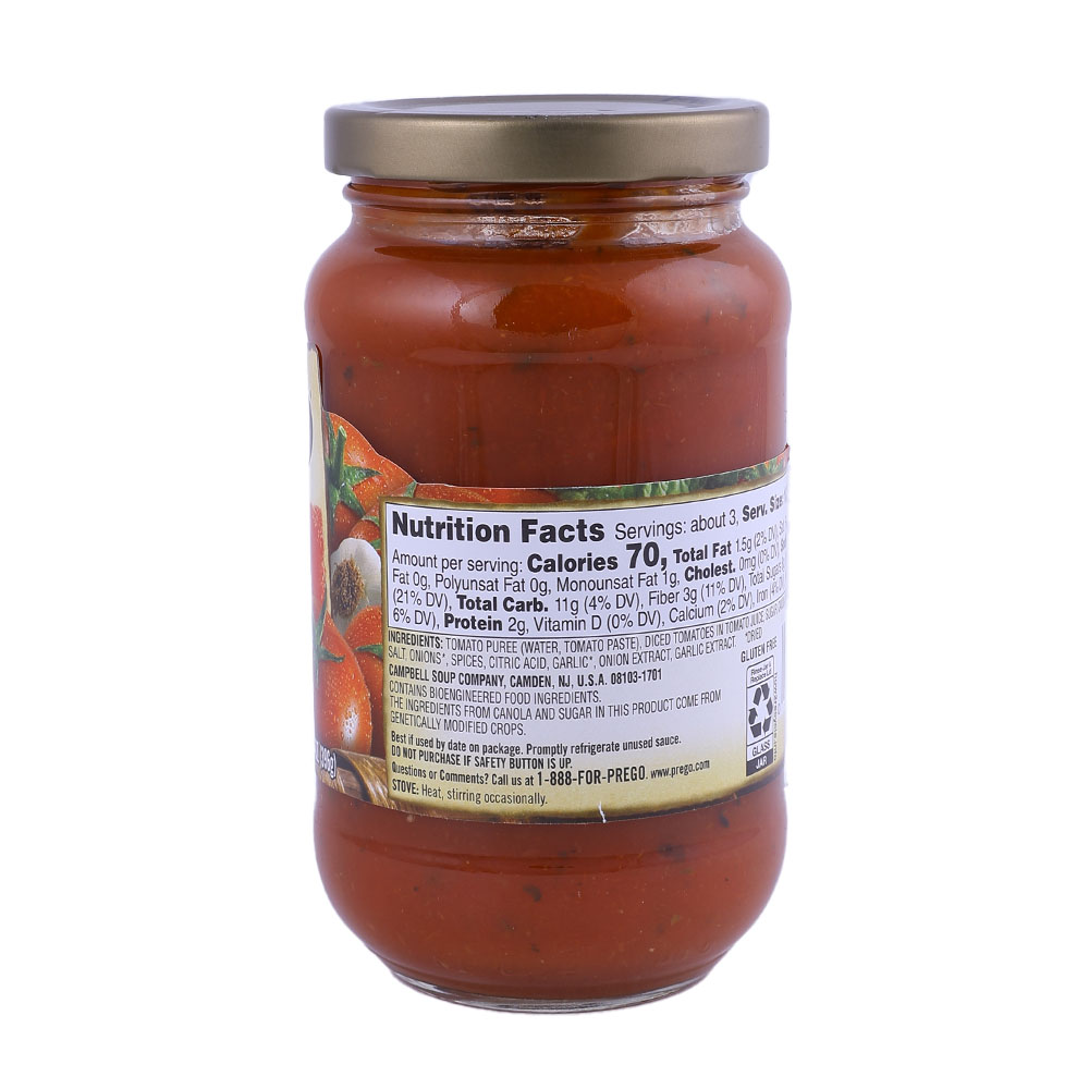 Prego Traditional Sauce 397g back image