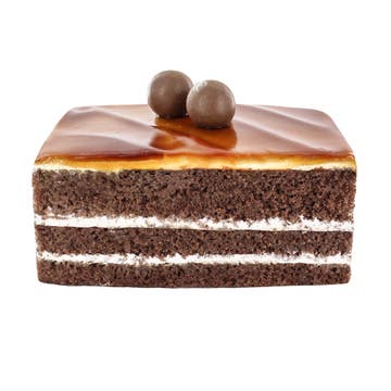 Caramel Cake Slice - Available at Alosra Online Supermarket