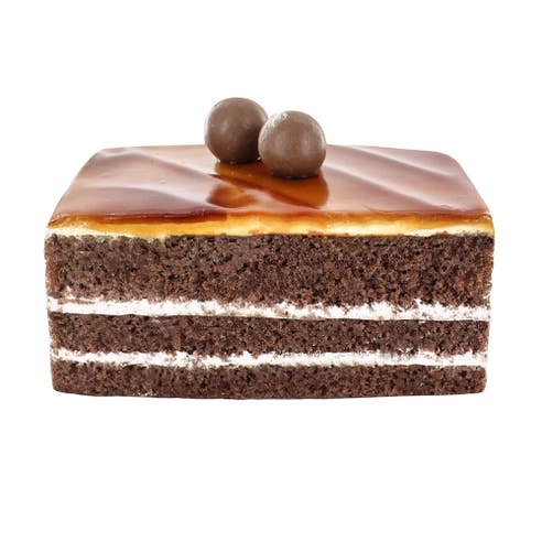 Caramel Cake Slice - Available at Alosra Online Supermarket
