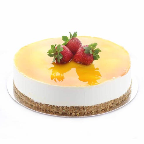 Mango Cheese Cake 1Kg - Available at Alosra Online Supermarket