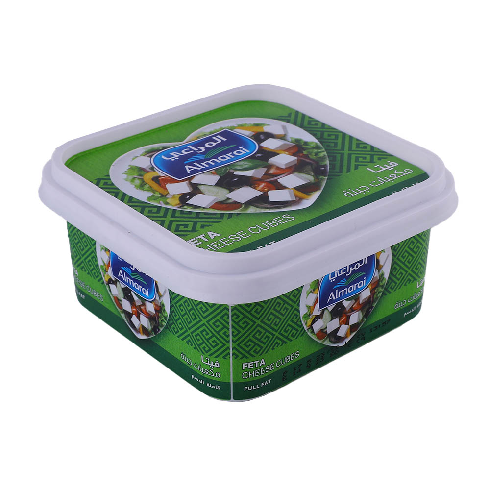 Almarai Feta Cheese Cubes 200g right side image