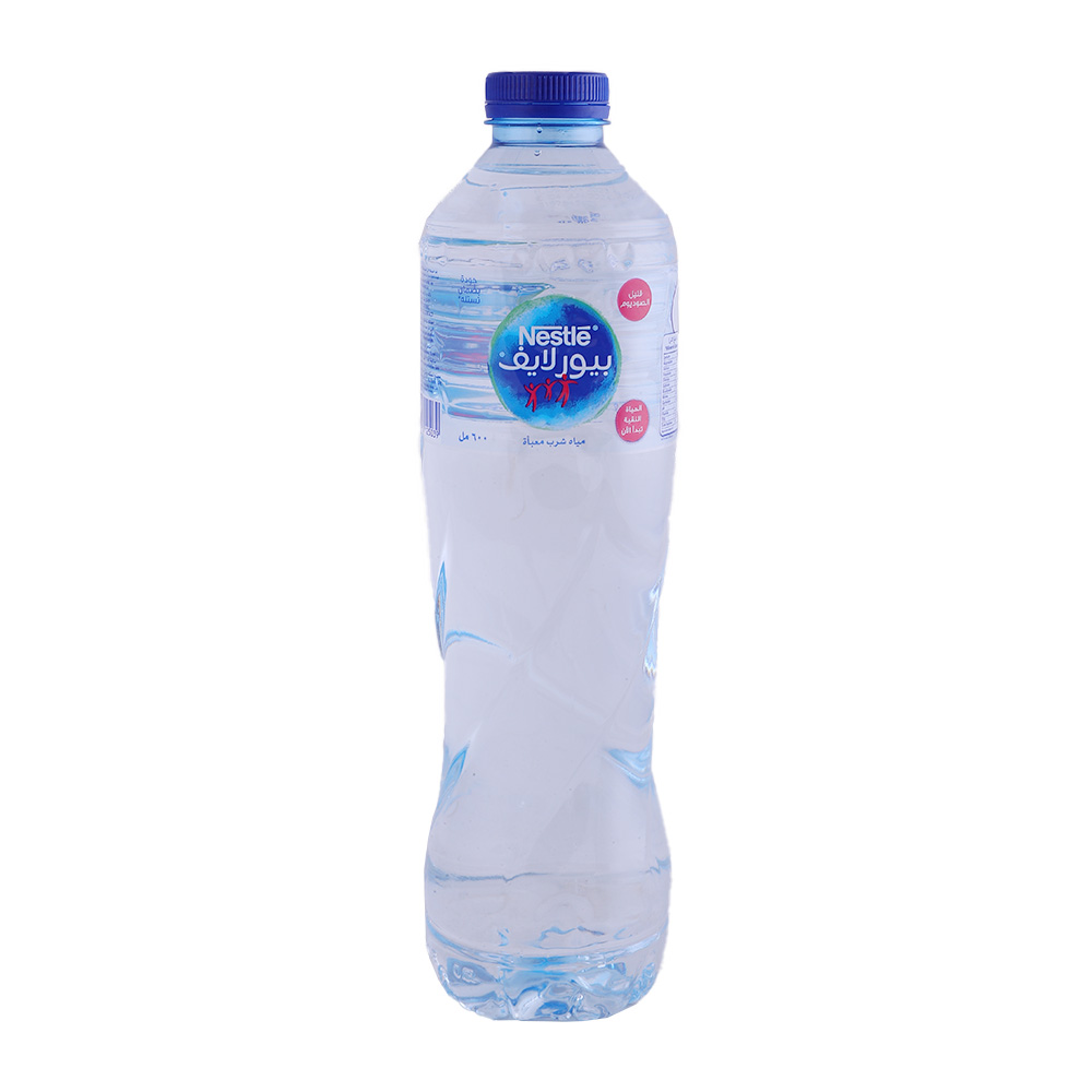 Nestle Pure Life Water 500ml back image