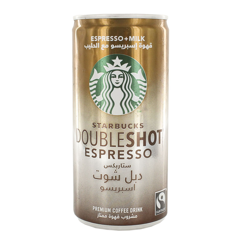 Starbucks Doubleshot Espresso 200ml - Available at Alosra Online Supermarket