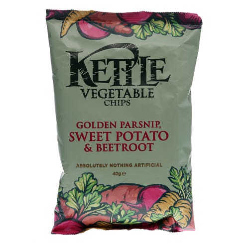 Kettle Chips Golden Parsnip Sweet Potato 40g - Available at Alosra Online Supermarket