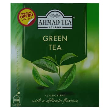Ahmad Tea Green Tea Bags 100s [Special Offer]