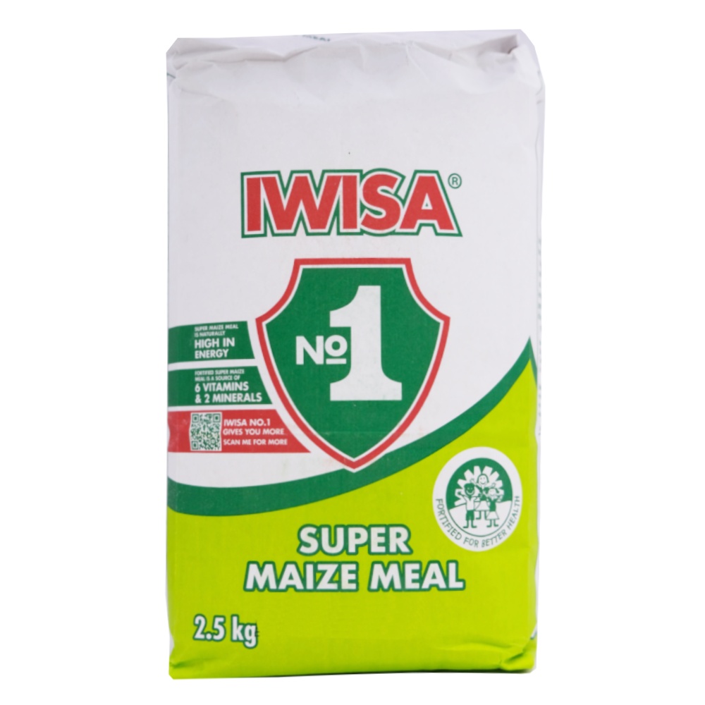 Iwisa Super Maize Meal 2.5Kg - Available at Alosra Online Supermarket
