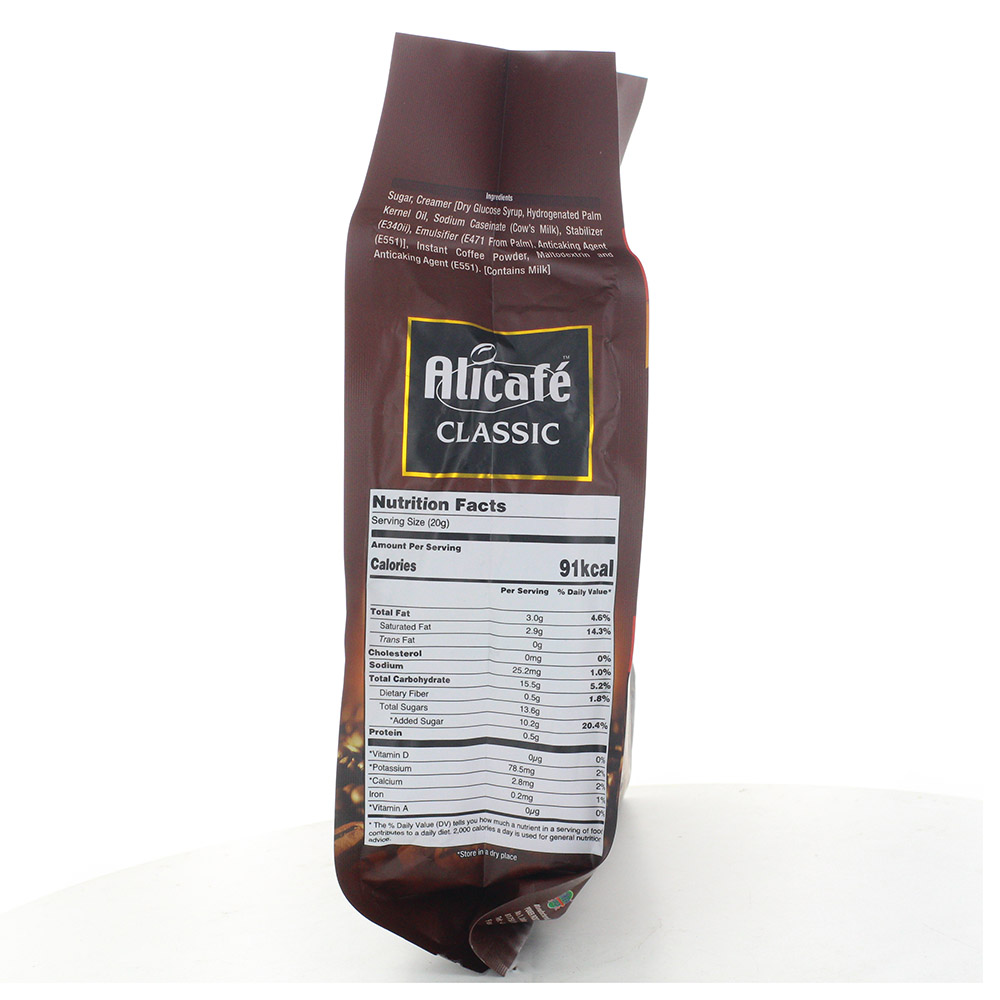 Ali Cafe Classic 3In1 Stick 20g [20 Pack] back image