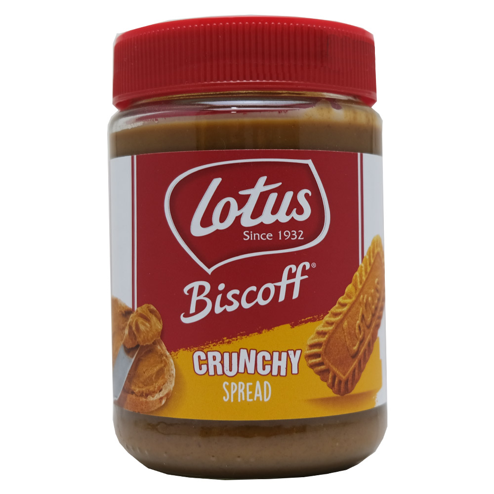 Lotus Biscoff Crunchy Biscuit Spread 380g - Available at Alosra Online Supermarket
