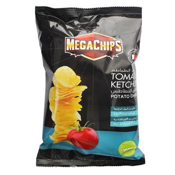 Mega Chips Tomato Ketchup 90g - Available at Alosra Online Supermarket