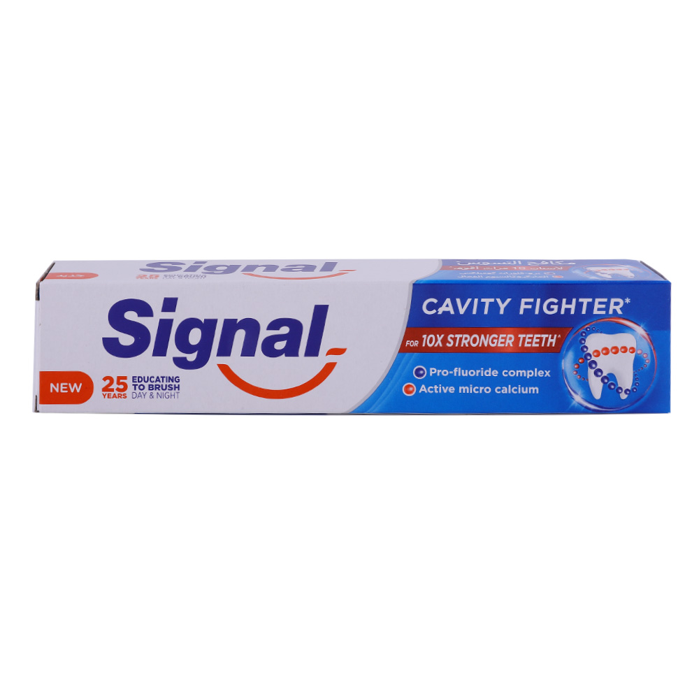 Signal Cavity Fighter Toothpaste 120ml - Available at Alosra Online Supermarket